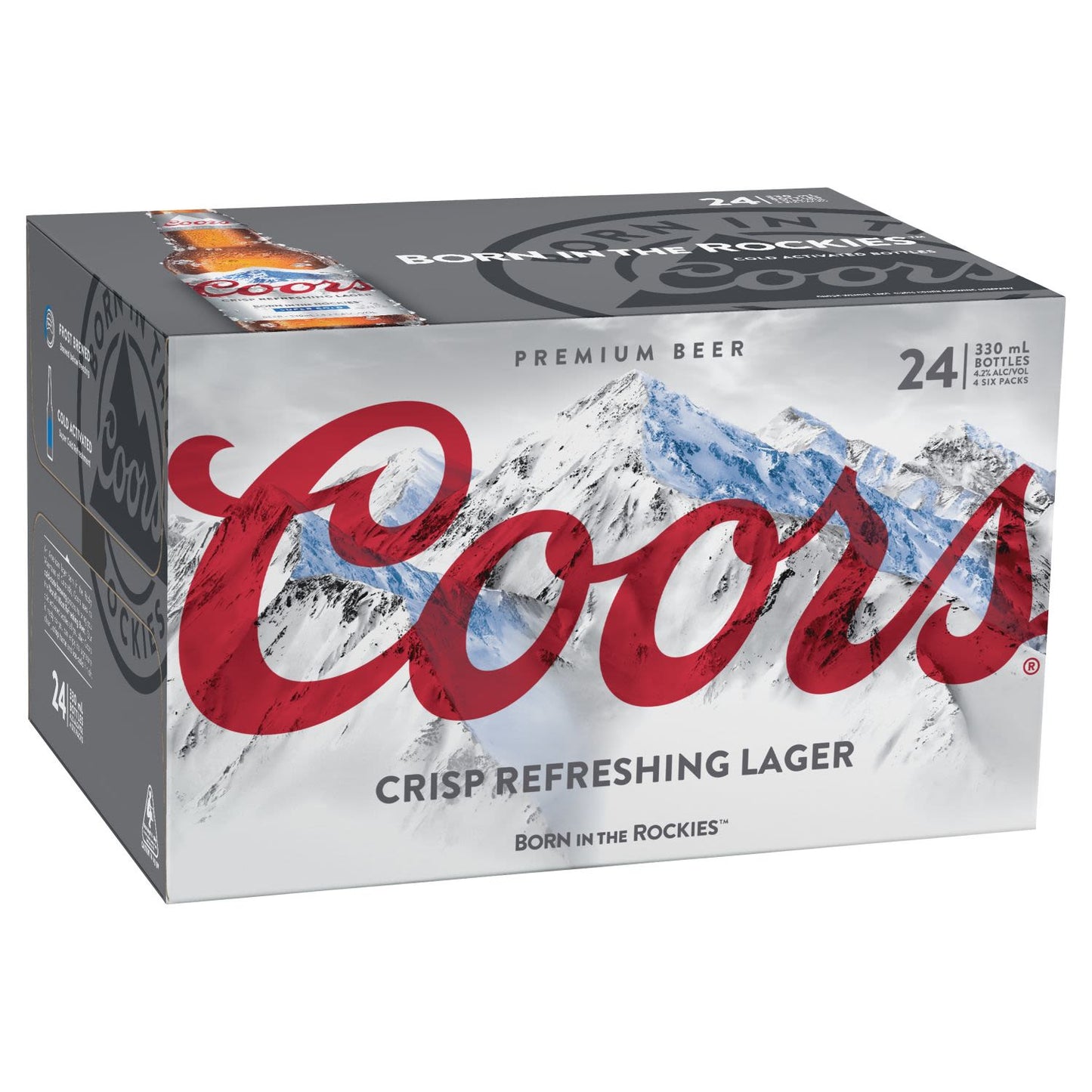 Coors Larger 24x 500ml Cans