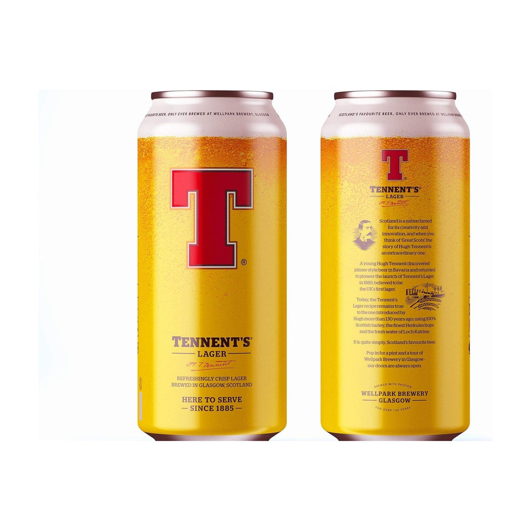 Tennents Lager 24x 440ml Cans