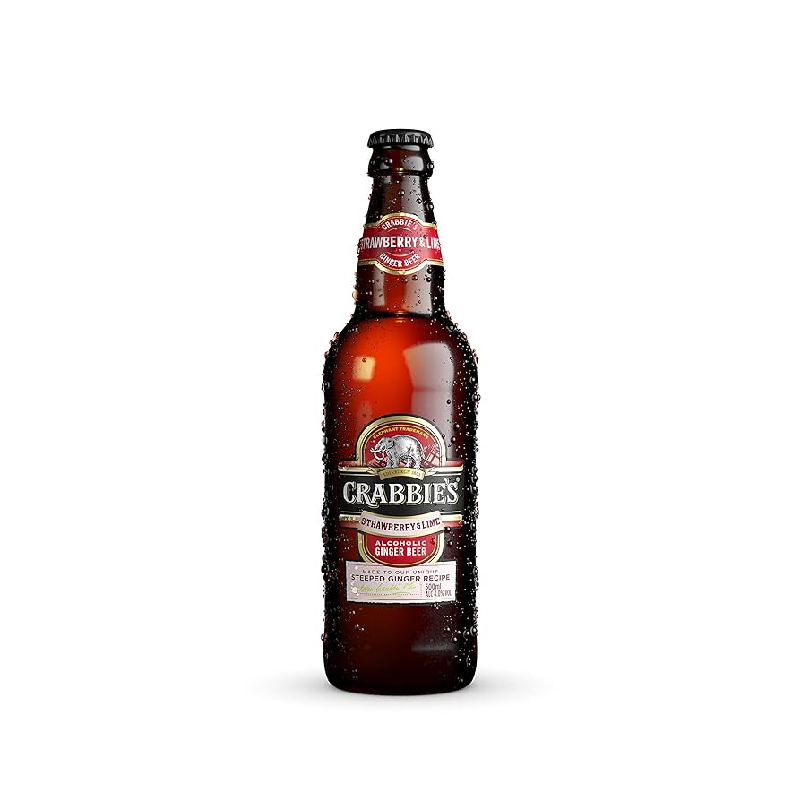 Crabbies Ginger Beer 12x 500ml Bottle