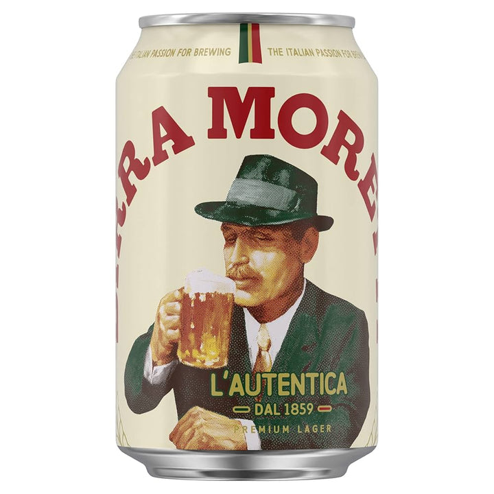 Birra Moretti Premium Lager 24x 330ml Cans