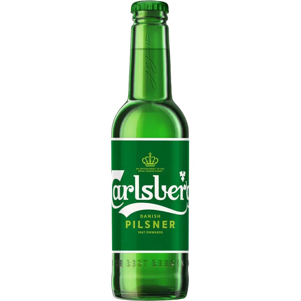 Carlsberg Danish Pilsner Lager Beer 18 & 24x 330ml Bottle Pack