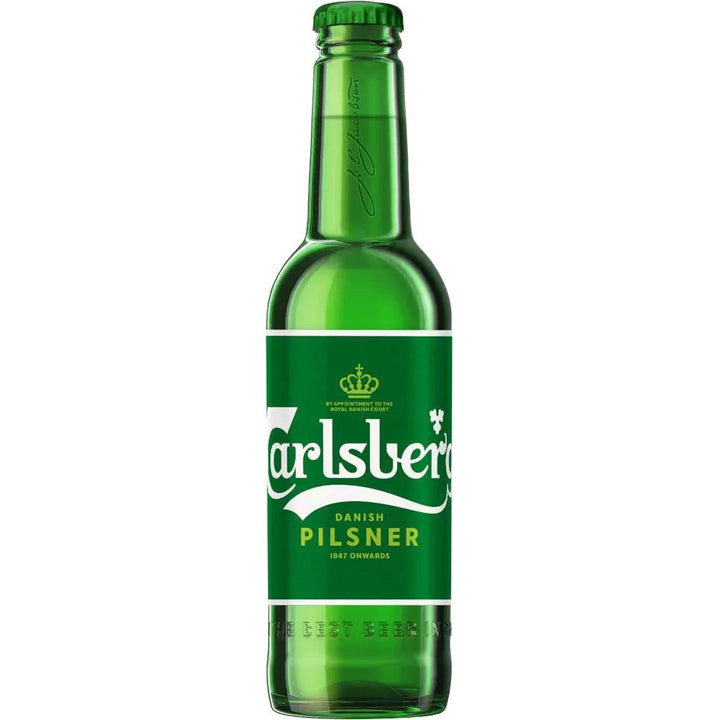 Carlsberg Danish Pilsner Lager Beer 18 & 24x 330ml Bottle Pack
