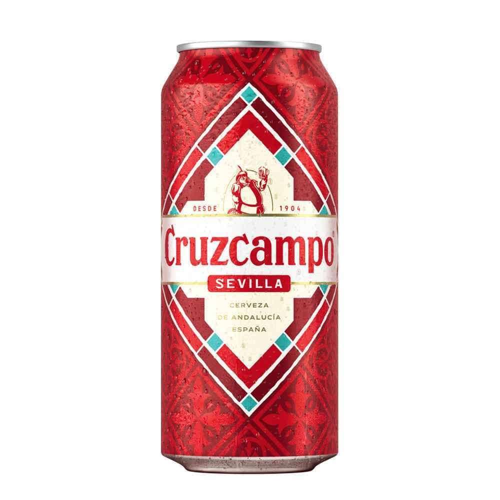 Cruzcampo Spanish Lager Beer 24x 440ml Cans