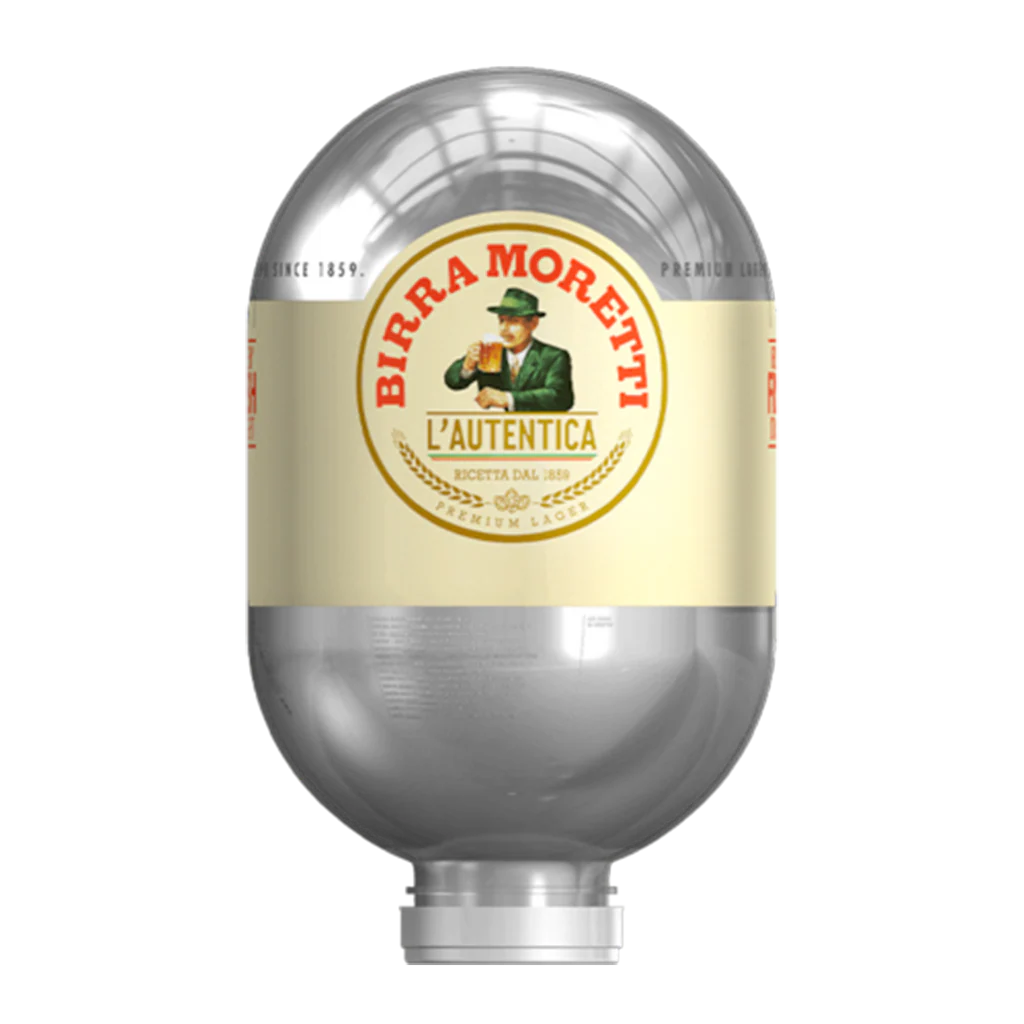 Birra Moretti 8 Litre Blade Keg
