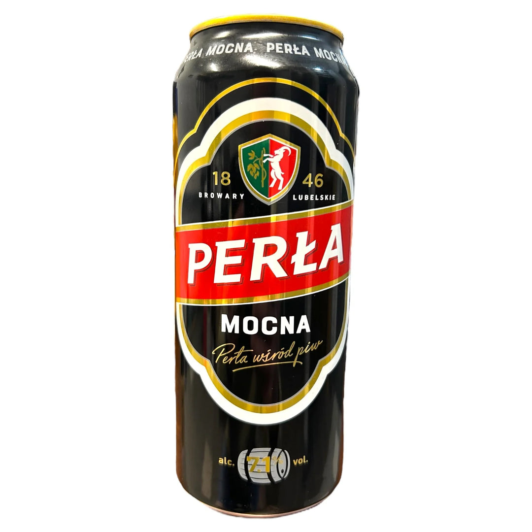Perła Mocna Polish Beer 24x 500ml Cans