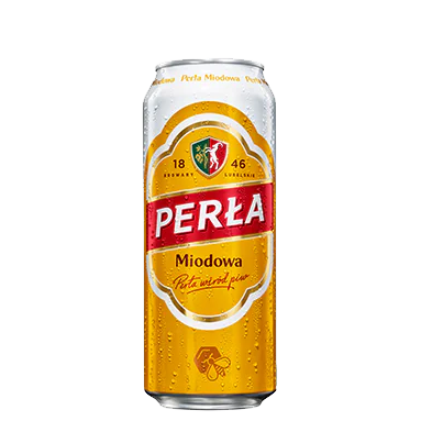 Perła Miodowa Honey Polish Beer 24x 500ml Cans