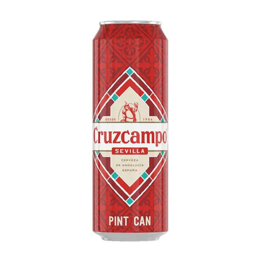 Cruzcampo Spanish Lager Beer 24x 440ml Cans