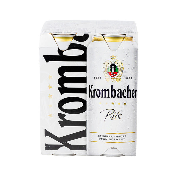 Krombacker Pilsner Larger, 24x 500ml Cans