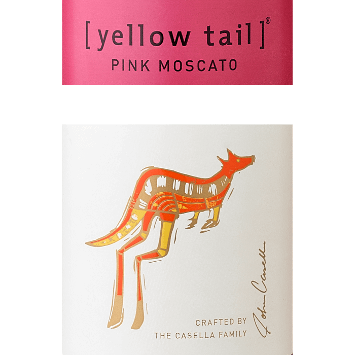 Yellow Tail Pink Moscato Wine